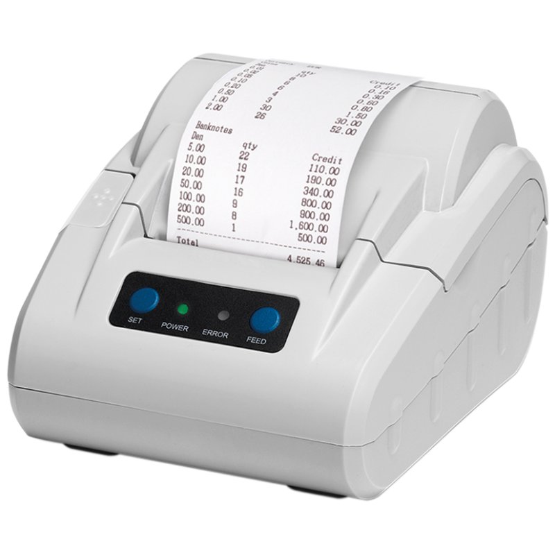 Safescan thermische printer TP-230, zwart, 60 mm/sek, USB/RS-232